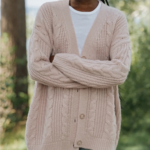 Jenni Kayne Cable Cocoon Cardigan - Picture 2 of 9